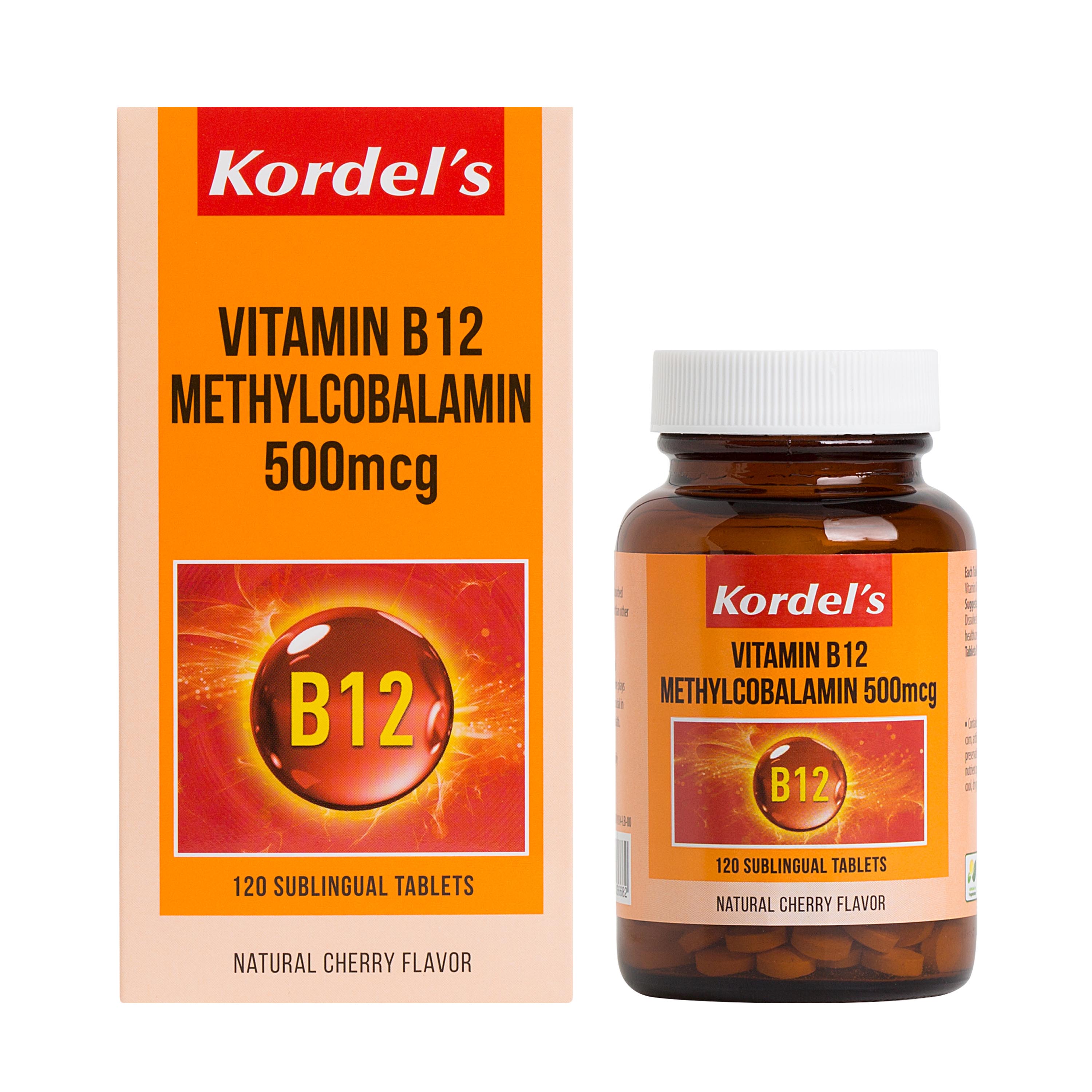 Kordel's Vitamin B12 Methylcobalamine 500 mcg 120's