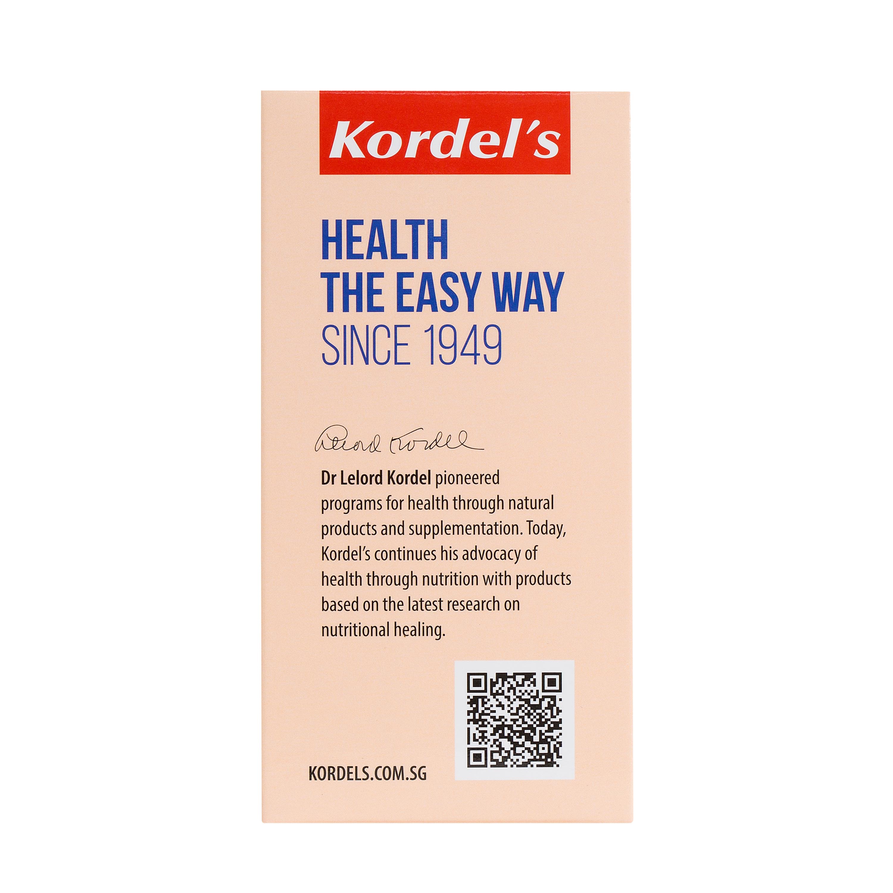 Kordel's Vitamin K2 + D3 60 Softgels