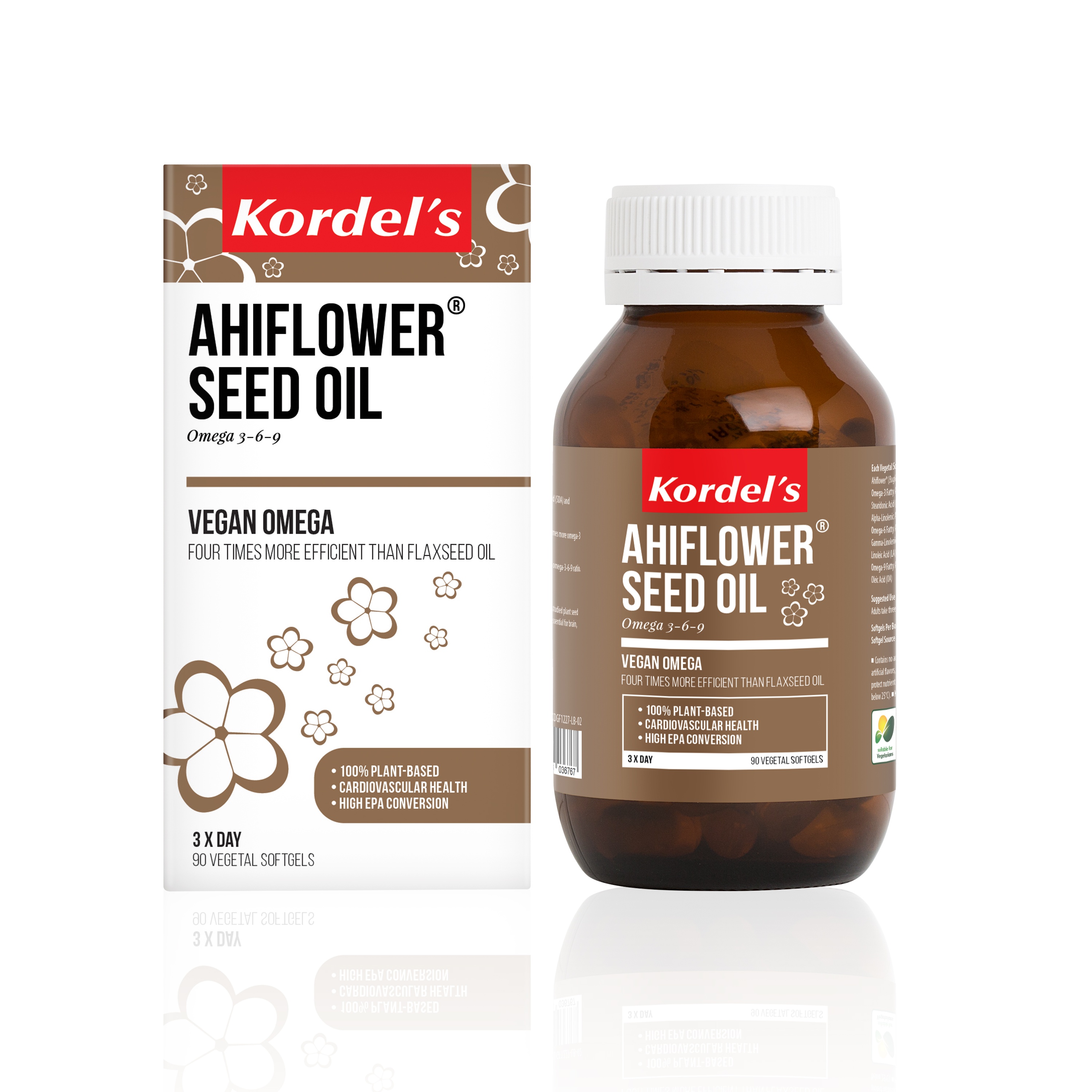Kordel's Ahiflower® Seed Oil 90 Softgels