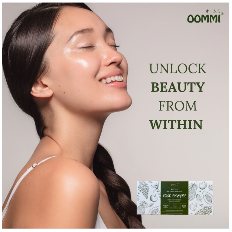 OOMMI Koso Enzyme Wellness & Beauty Daily Supplement Drink (30 sachets)