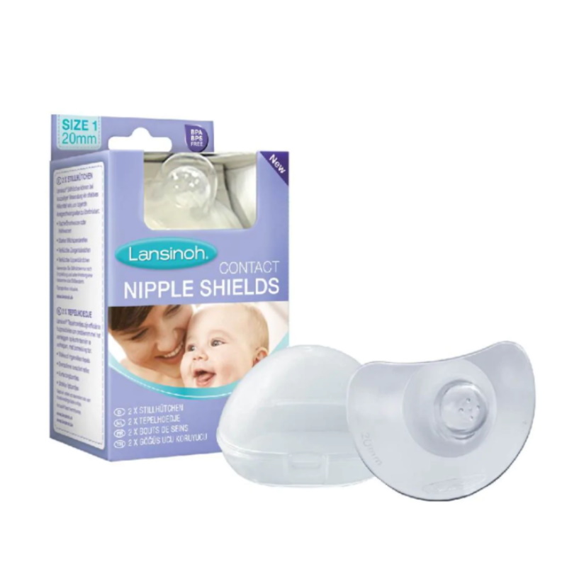 Lansinoh Contact Nipple Shield With Case (2x20mm) (PG-70193)
