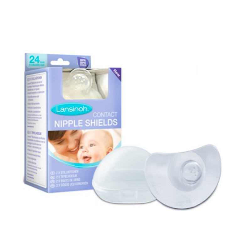 Lansinoh Contact Nipple Shield With Case (2x24mm) (PG-70173)