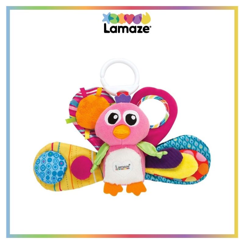 Lamaze Pink Penny The Peacock (27827) - Asst Colors