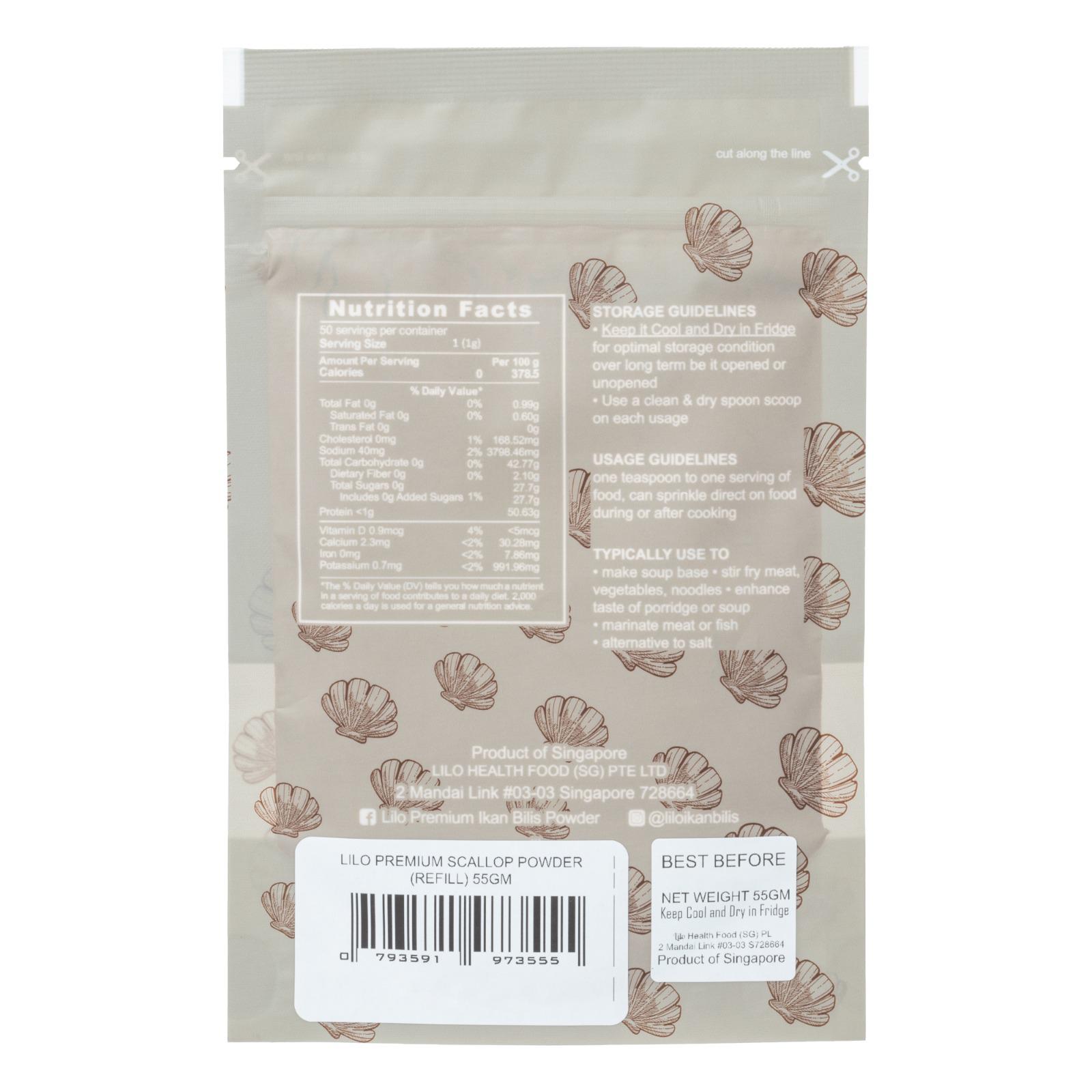 Lilo Premium Scallop Powder Refill 55g