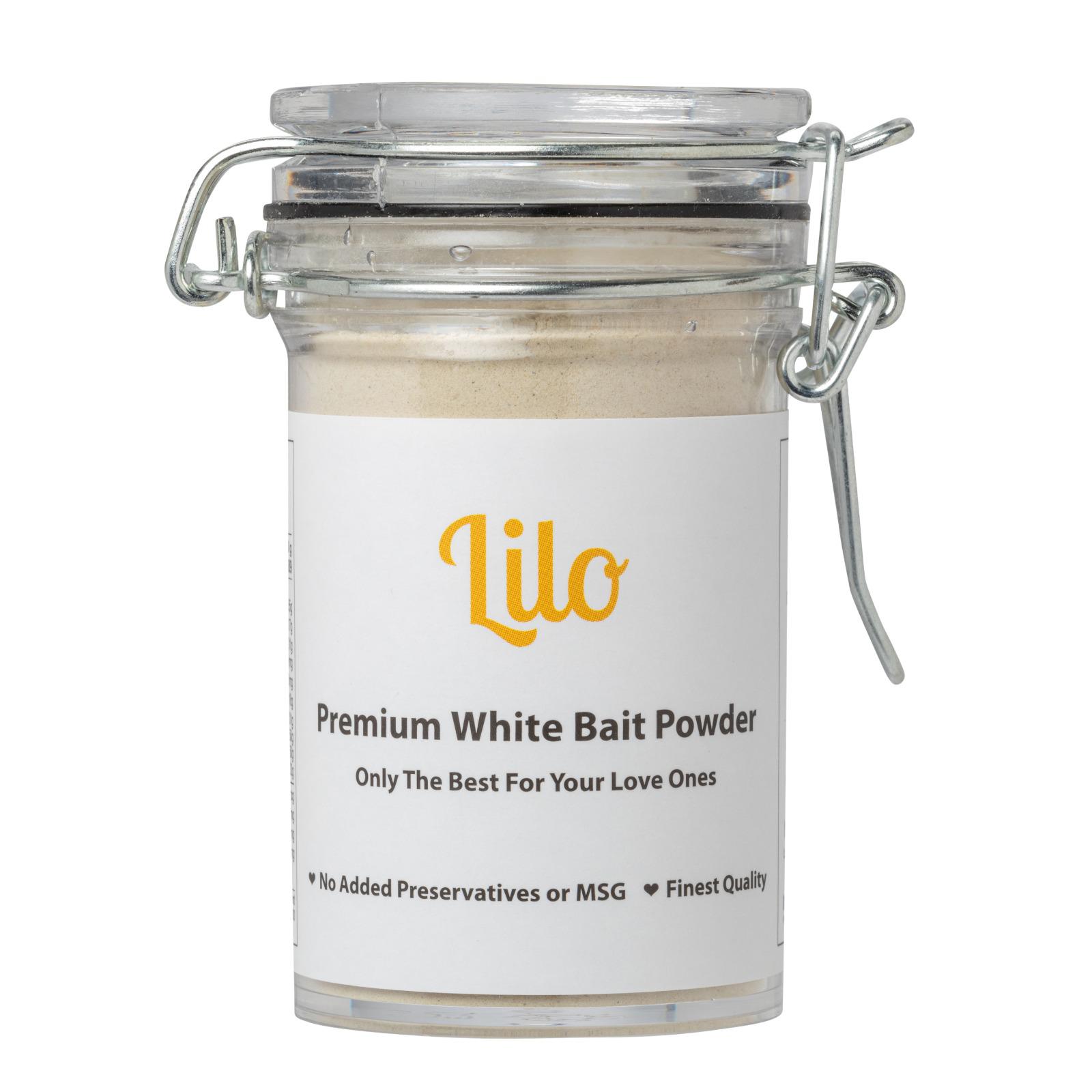 Lilo Premium White Bait Powder Bottle 50g