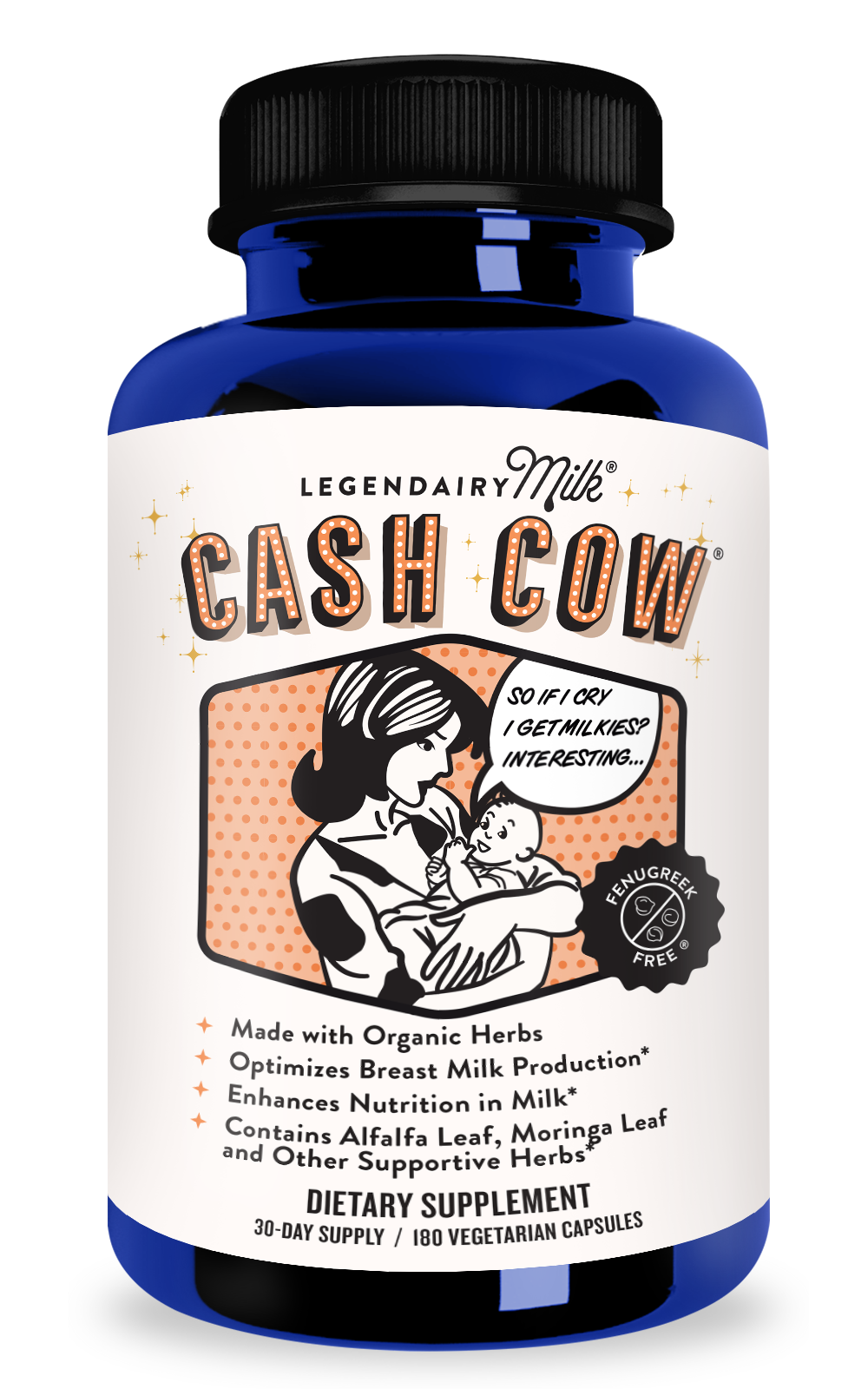 Legendairy Milk Cash Cow 180 caps