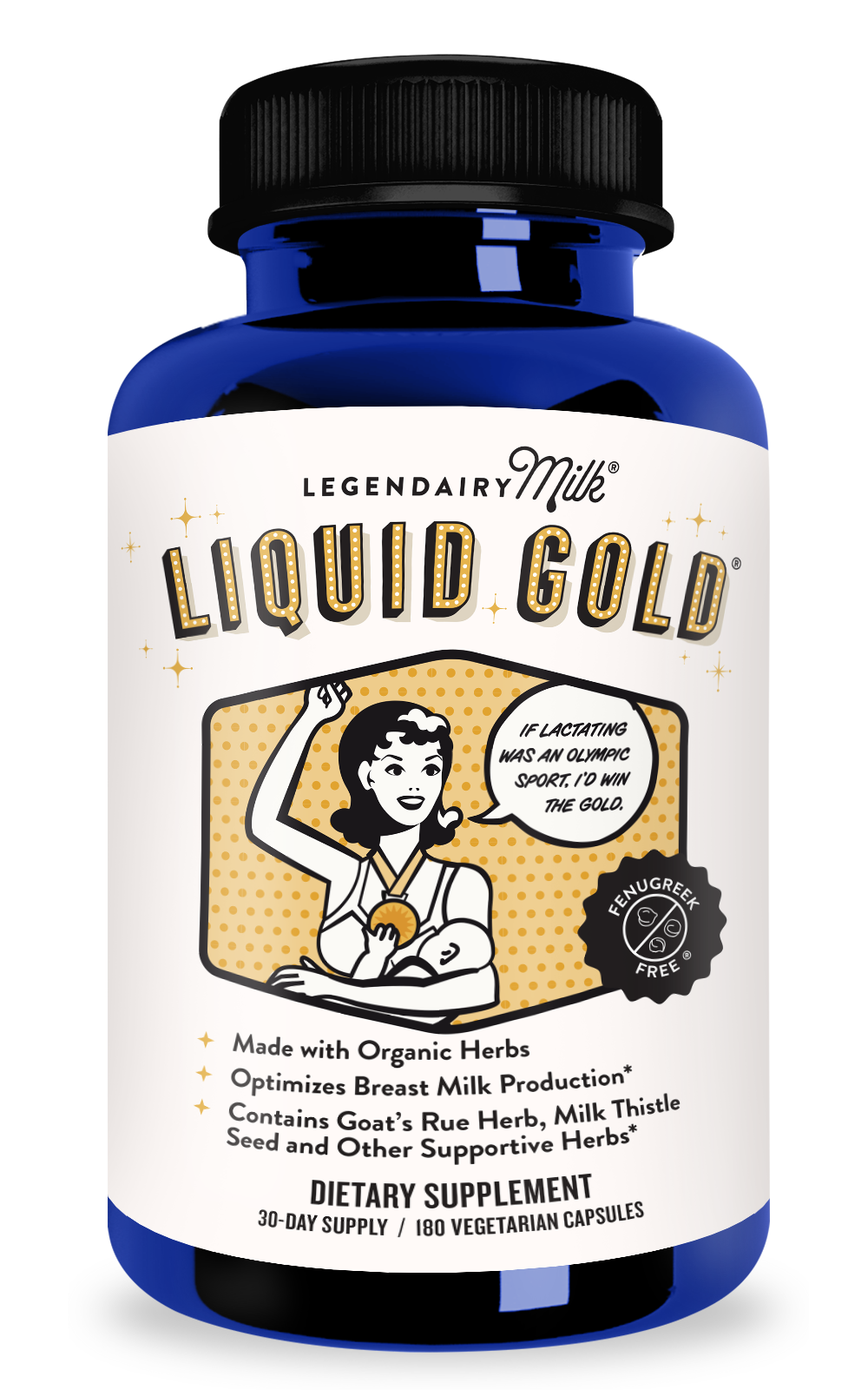 Legendairy Milk Liquid Gold 180 caps