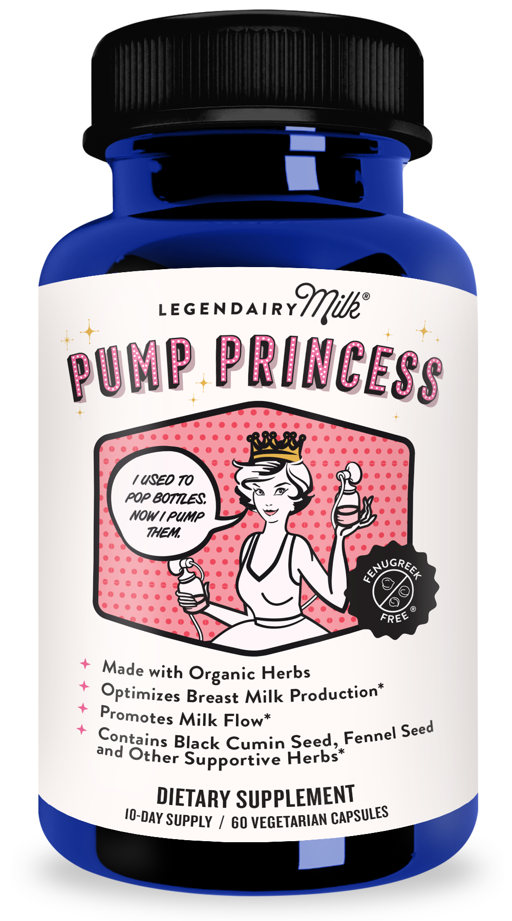 Legendairy Milk Pump Princess 60 caps