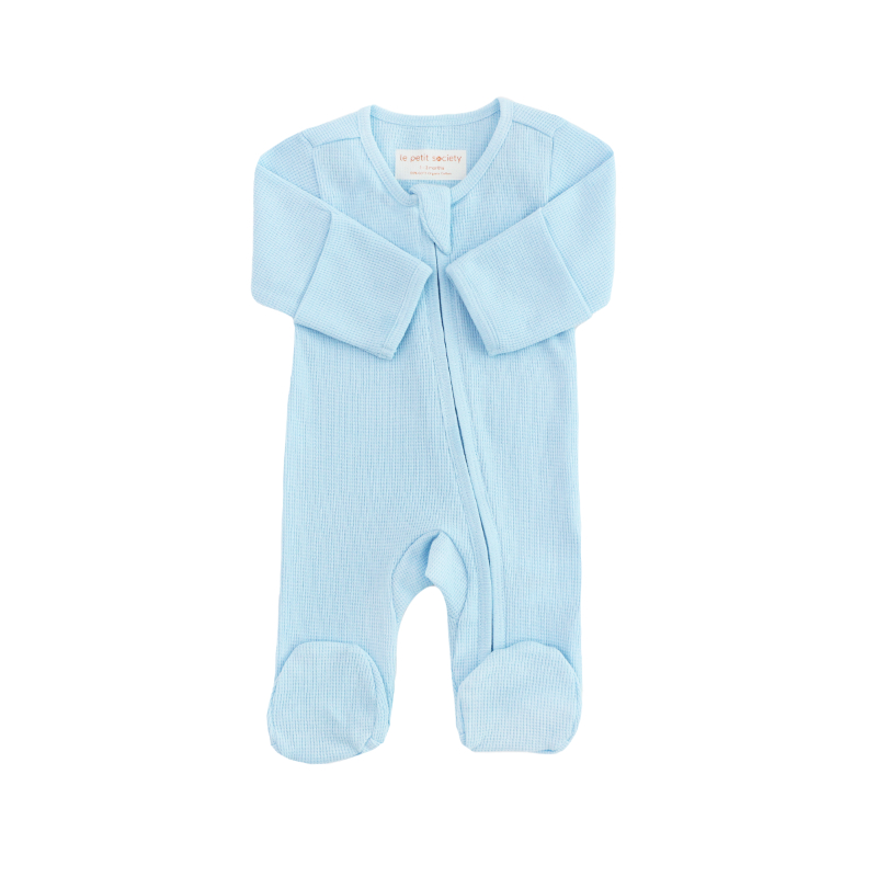 Le Petit Society Baby Organic Zip Sleepsuit Bundle