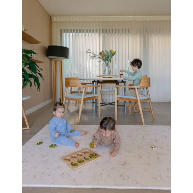 (PREORDER) Little Wiwa Woodland Bunny Generos Playmat (2m X 1.4m X 15mm)