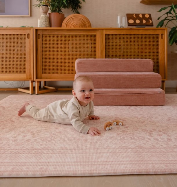 (PREORDER) Little Wiwa Woodland Peony Generos Playmat (2m X 1.4m X 15mm)