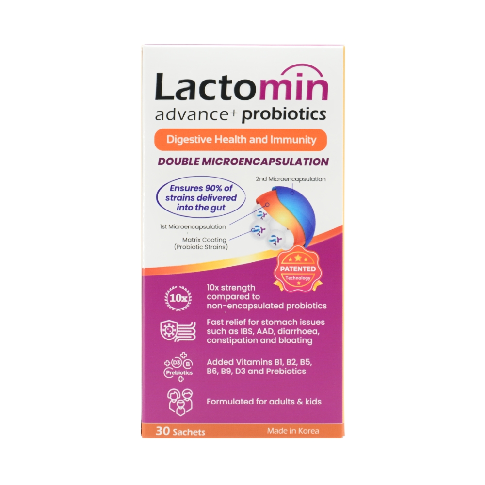 Lactomin Advance+ Probiotics 30	's Bundle of 2