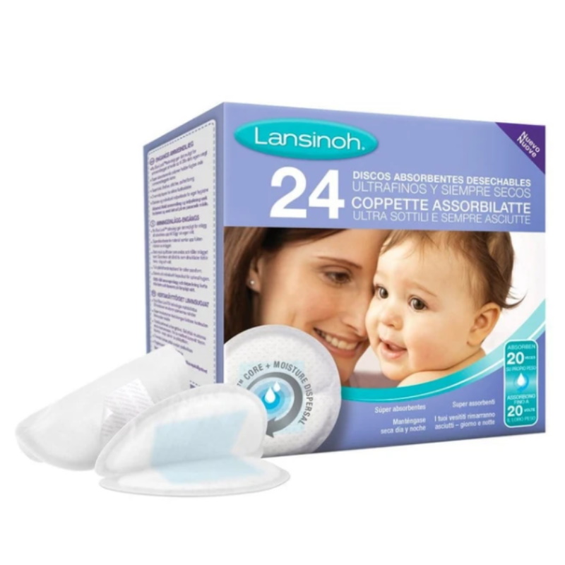 baby-fair Lansinoh Disposable Nursing Pads (24 Count) (PG-20054)