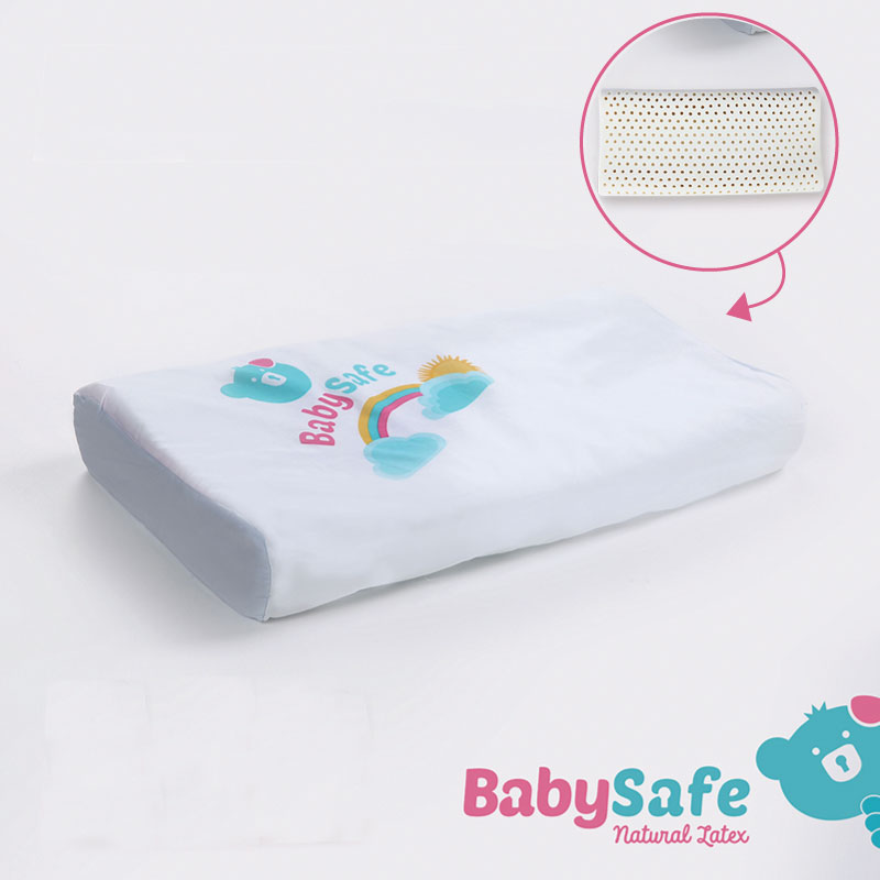 baby-fair BabySafe Latex Kid Pillow with 1 case
