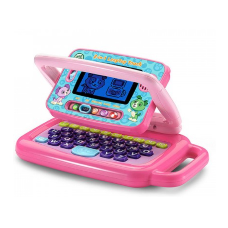 LeapFrog 2-In-1 Leaptop Touch, Pink