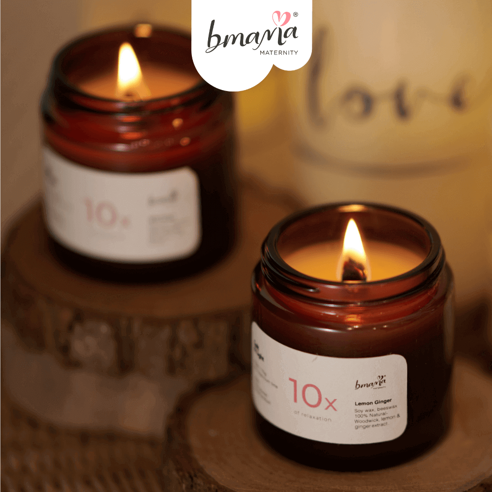 Bmama Relaxing and Refreshing Natural Soy Wax Candle