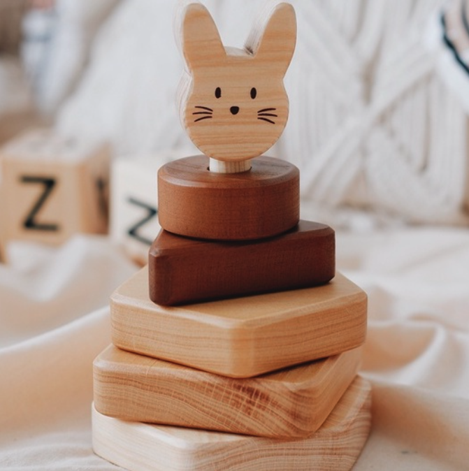 Baby Fair | Lettering and Life Bunny Ring Stacker