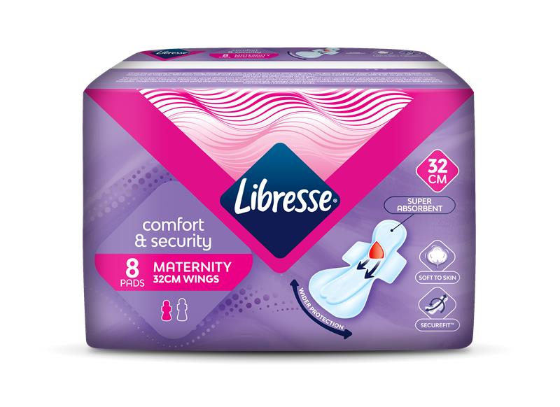 (Bundle of 2) Libresse Maternity Wider Back Night Wings