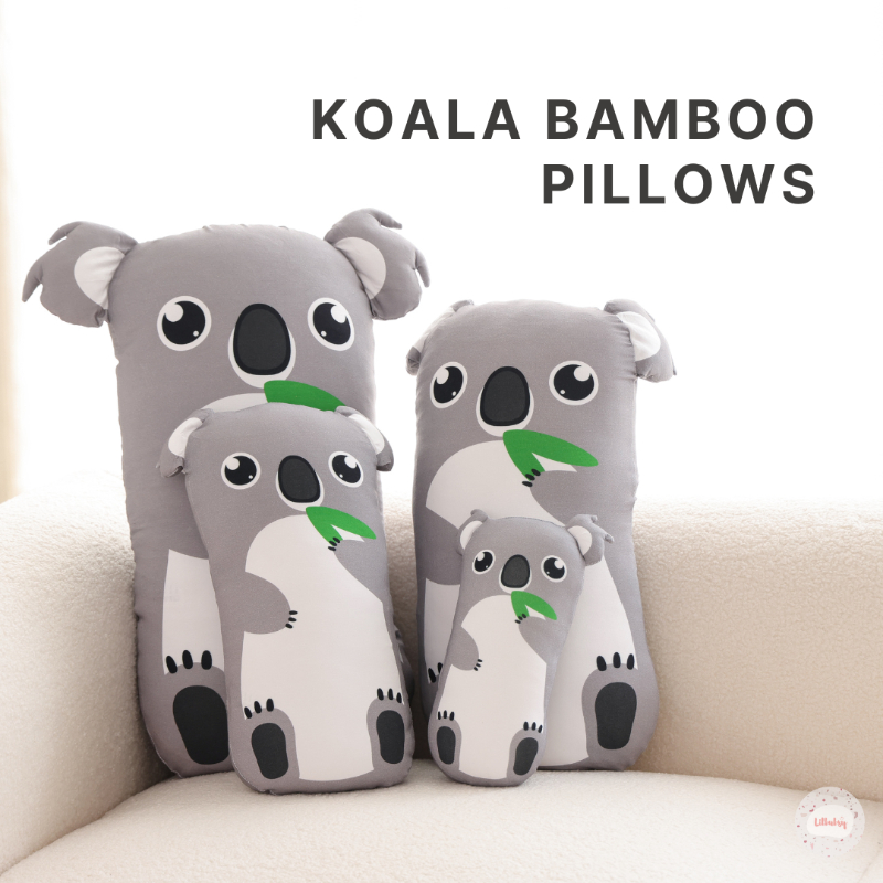 Lilbubsy Koala Bamboo Pillow / Pillow Case