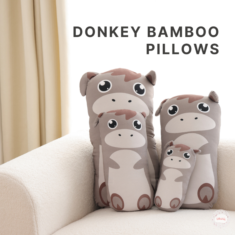 Lilbubsy Donkey Bamboo Pillow / Pillow Case