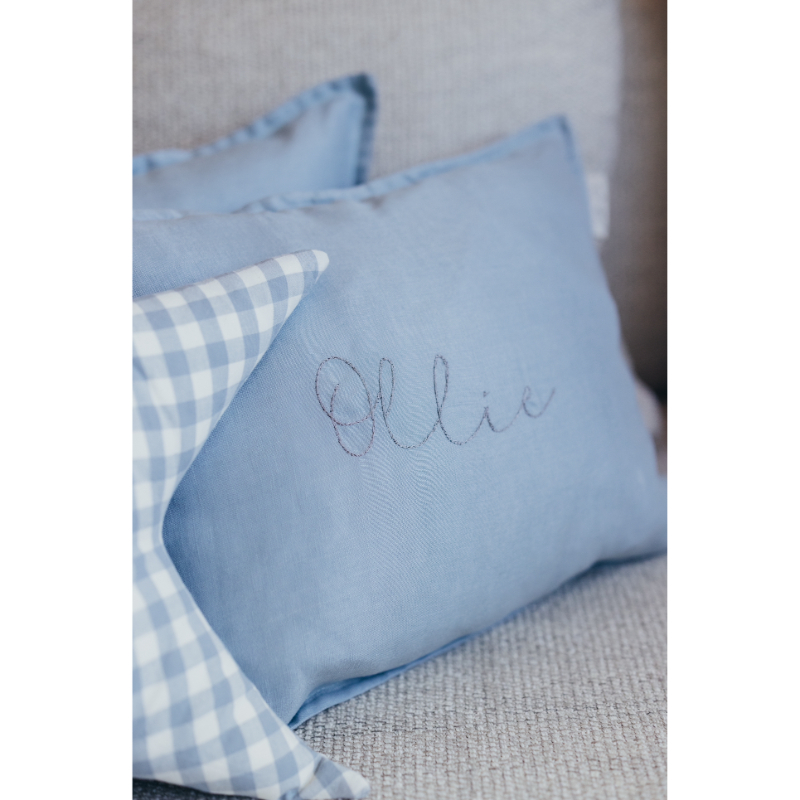 Little Pea Nursery Pillow *Customisable and Incl. Embroidery