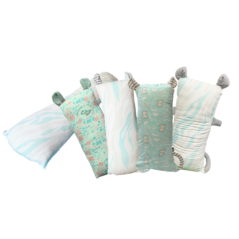 Little Zebra Hughug Bamboo Pillow Set - M Size (17 x 39cm) (Bundle of 2)