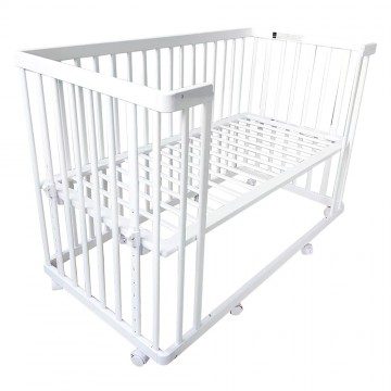 Lucky Baby Lettino™ Revolutionary Baby Cot - White