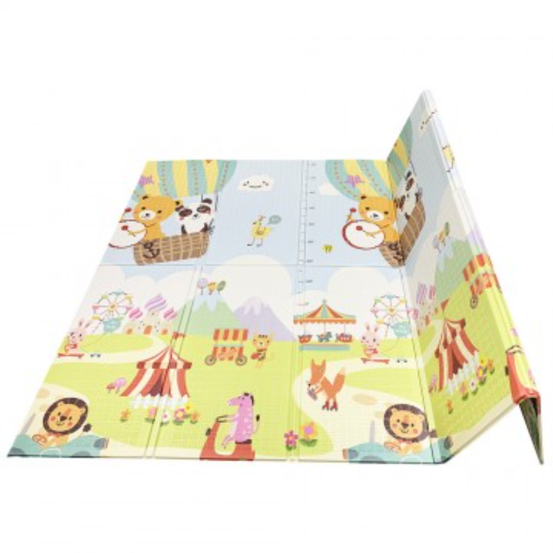 Lucky Baby Tell-Me-A-Story™ Educative XPE Foldable Mats - Carnival/ABC (Mat Size: 1.5mx2.0mx10mm)