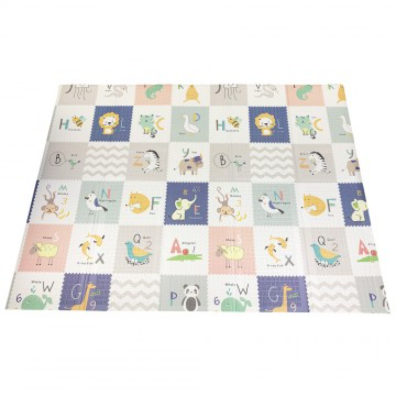 Lucky Baby Tell-Me-A-Story™ Educative XPE Foldable Mats - Carnival/ABC (Mat Size: 1.5mx2.0mx10mm)