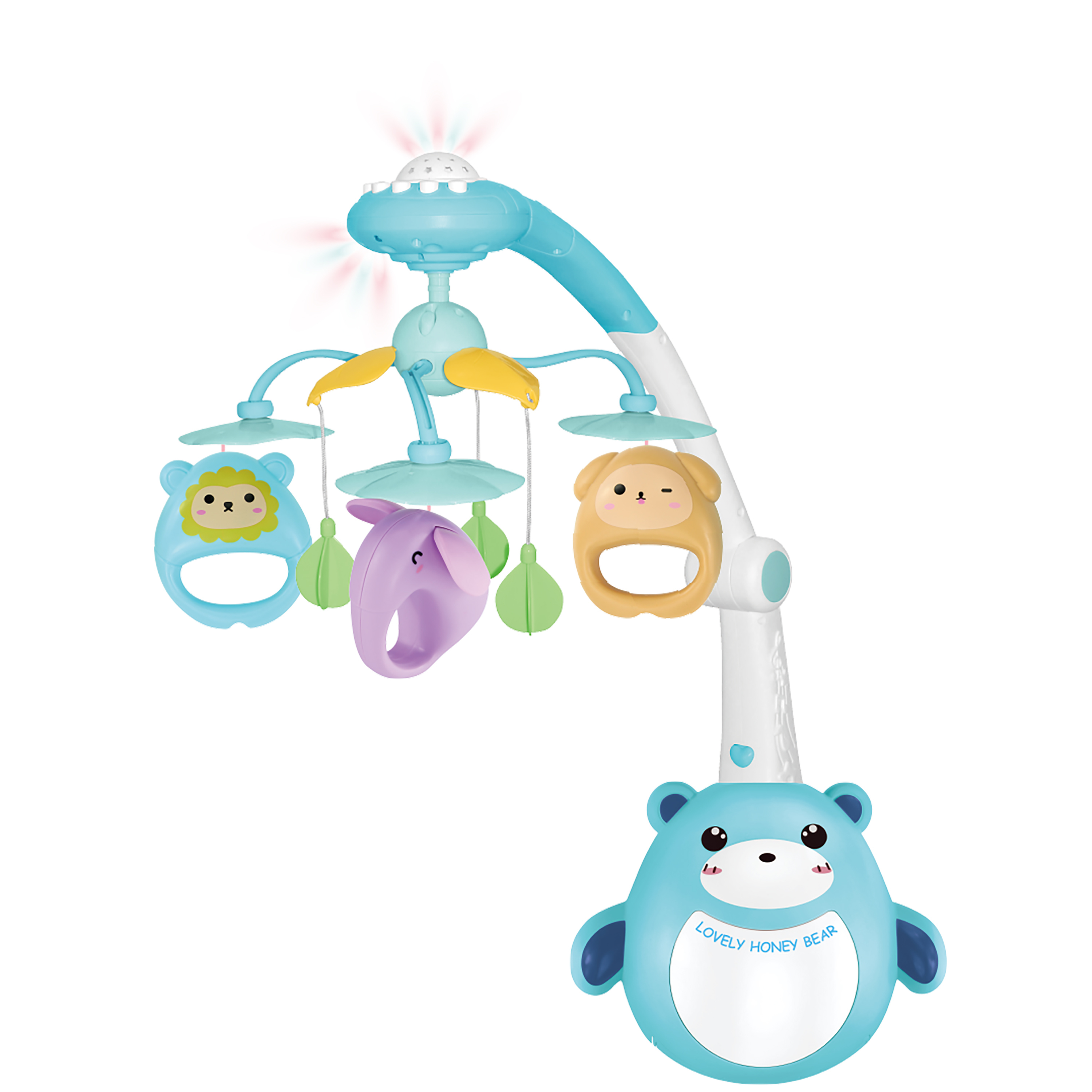 Lucky Baby Dream Word™ Musical Mobile - Blue