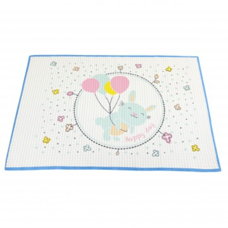 Lucky Baby Air-Filled Rubber Cot Sheet(Printed L) - Car 90x60cm
