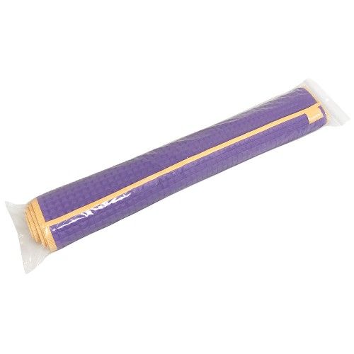 Lucky Baby Air-Filled Rubber Cot Sheet(Plain L) - Purple/Orange 90x60cm