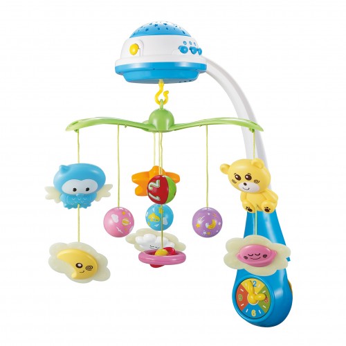 Lucky Baby Deluxe Stars Projection Musical Mobile