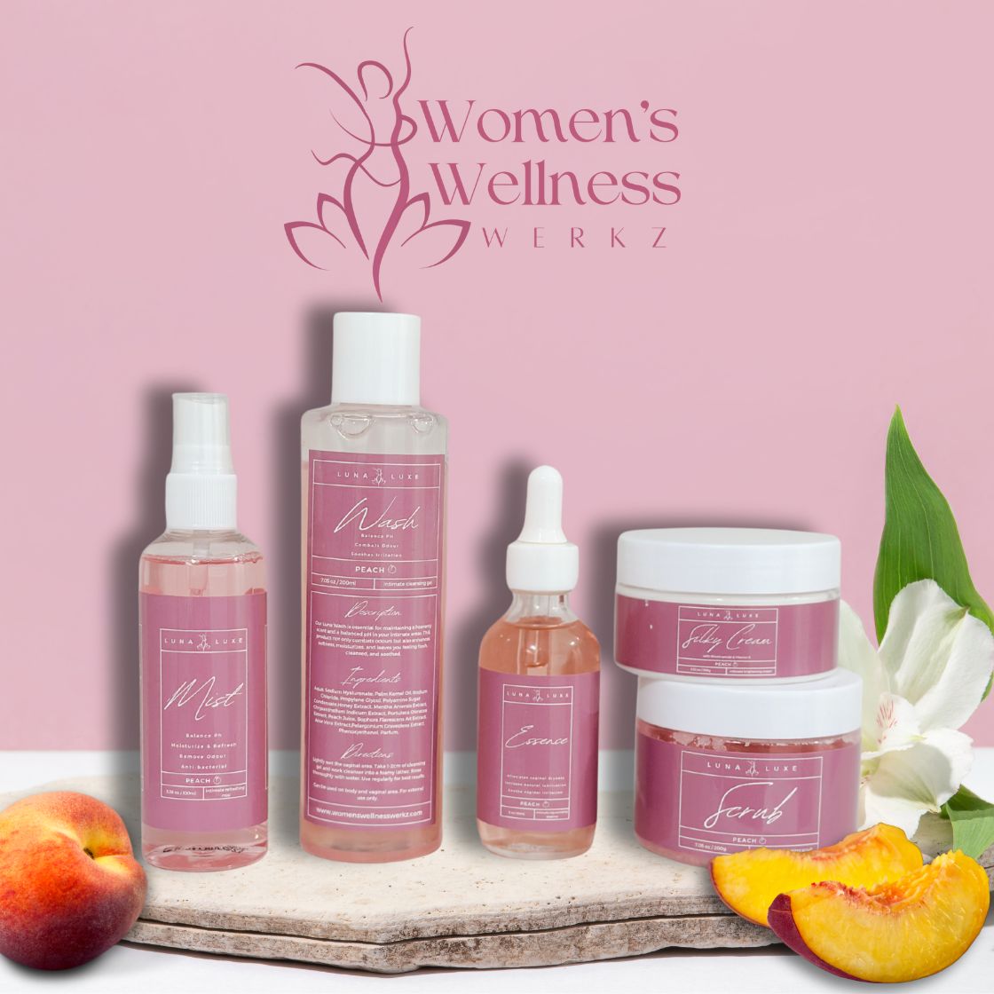 Women's Wellness Werkz Luna Luxe Intimate Care Kit