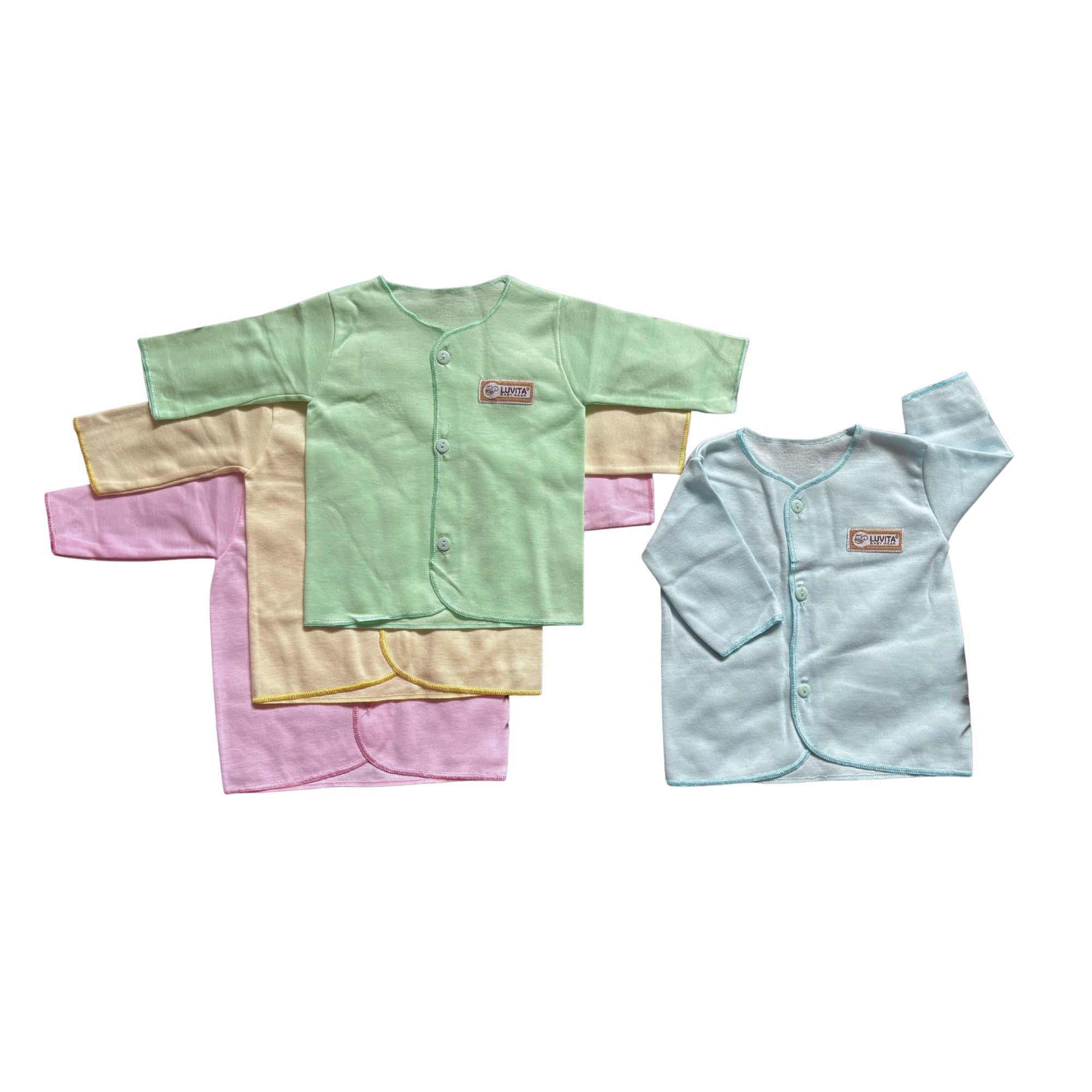 Luvita Long Sleeve Plain Shirt - Mix & Match Buy 2 for $12