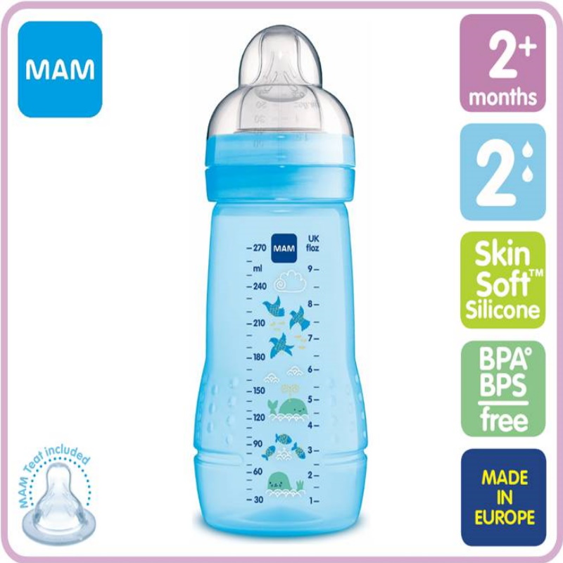 MAM Easy Active Baby Bottle 270ml (B327)
