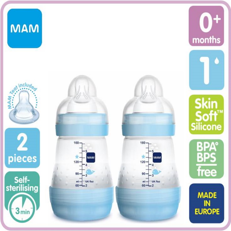 baby-fair MAM Easy Start Anti Colic 160ml - 2pcs (B716)