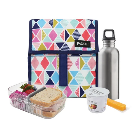 PackIt Freezable Lunch Bag - Festive Gem