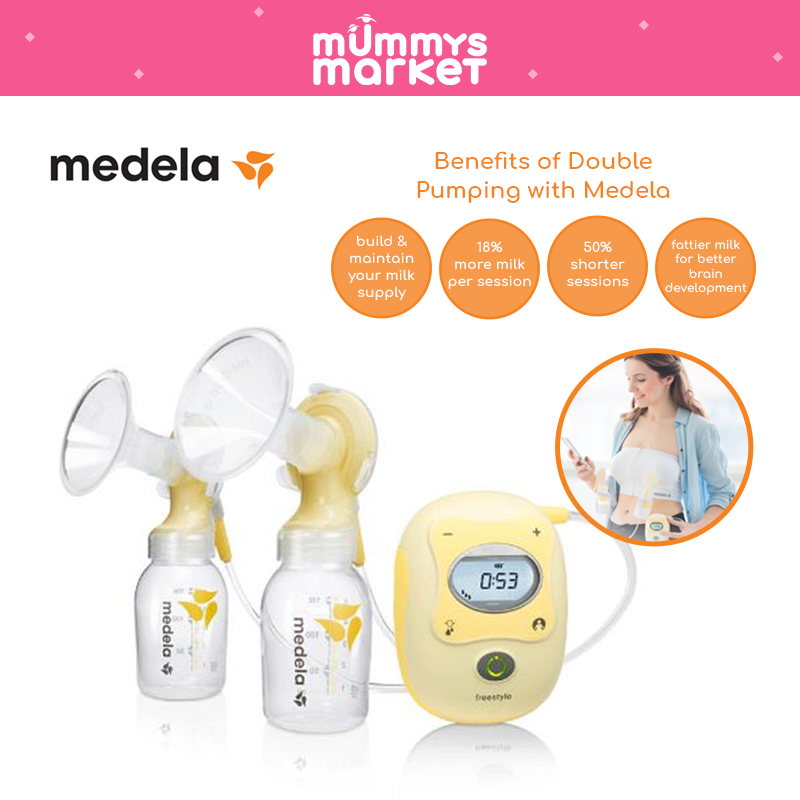 Medela Freestyle Flex Breast Pump  Medela Breast Pumps - Yummy Mummy