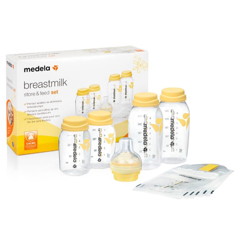 Medela Breastfeeding Store & Feed Set