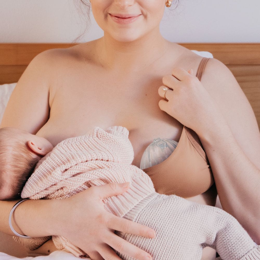 (NEW LAUNCH) Haakaa 75ml Shell Wearable Silicone Breast Pump