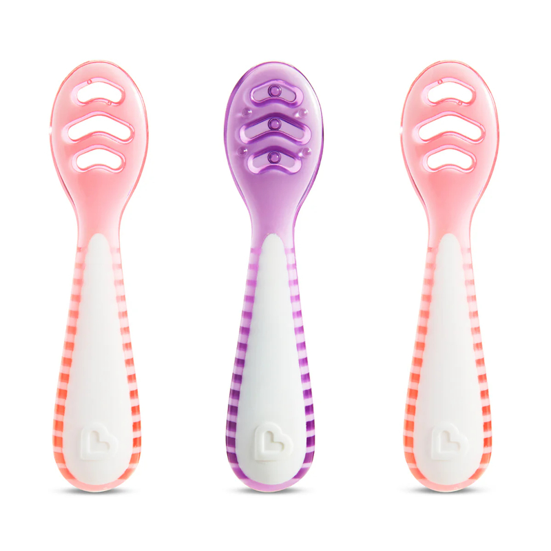 Munchkin 3Pk Gentle Dip Self Feeding Utensils