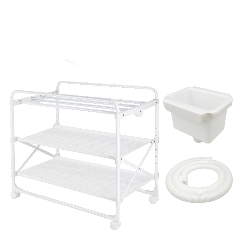 Mummykidz Foldable Baby Bath Stand w/ Wheels and Water Drainer