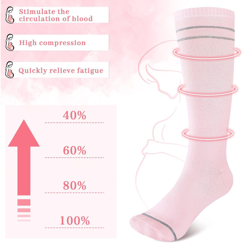 Mummykidz Pregnancy Compression Socks (Random Colour)