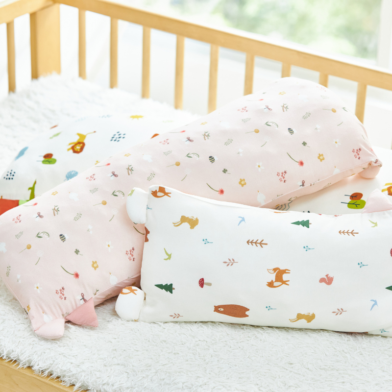 (Bundle of 2) My Little Boo Bamboo Snuggly Pillow - 1 Medium and 1 Large - Assorted