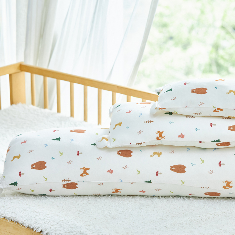 (Bundle of 2) Hello Little Boo Bamboo Snuggly Pillow - Medium (20cm X 40cm) - Assorted