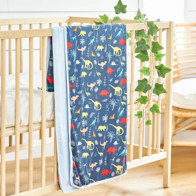 Hello Little Boo Premium Bamboo Double Layer Blanket - 110cm x 110cm