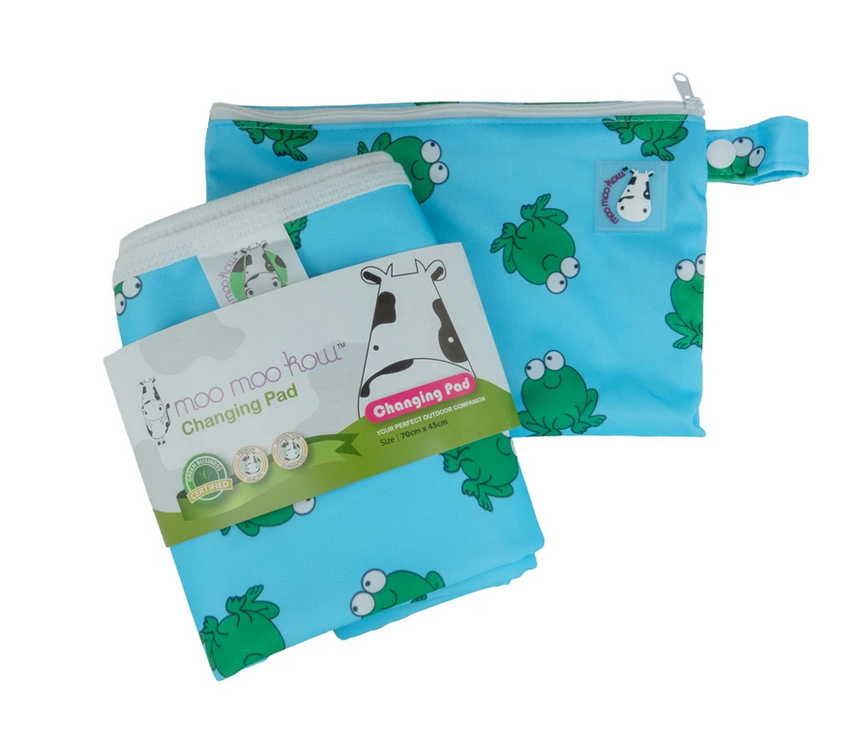 Moo Moo Kow Changing Pad - Travel Size 45 x 70cm - Lucky Animals 