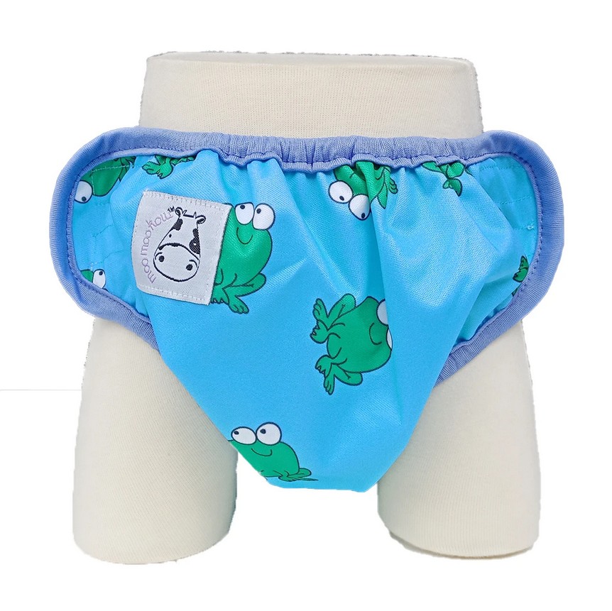 baby-fair Moo Moo Kow Swim Diaper with Snaps - Lucky Animals