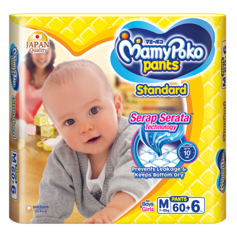 Mamypoko Standard Pants - Carton of 3 Packs
